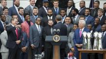 Barack Obama, Bill Belichick, Robert Kraft